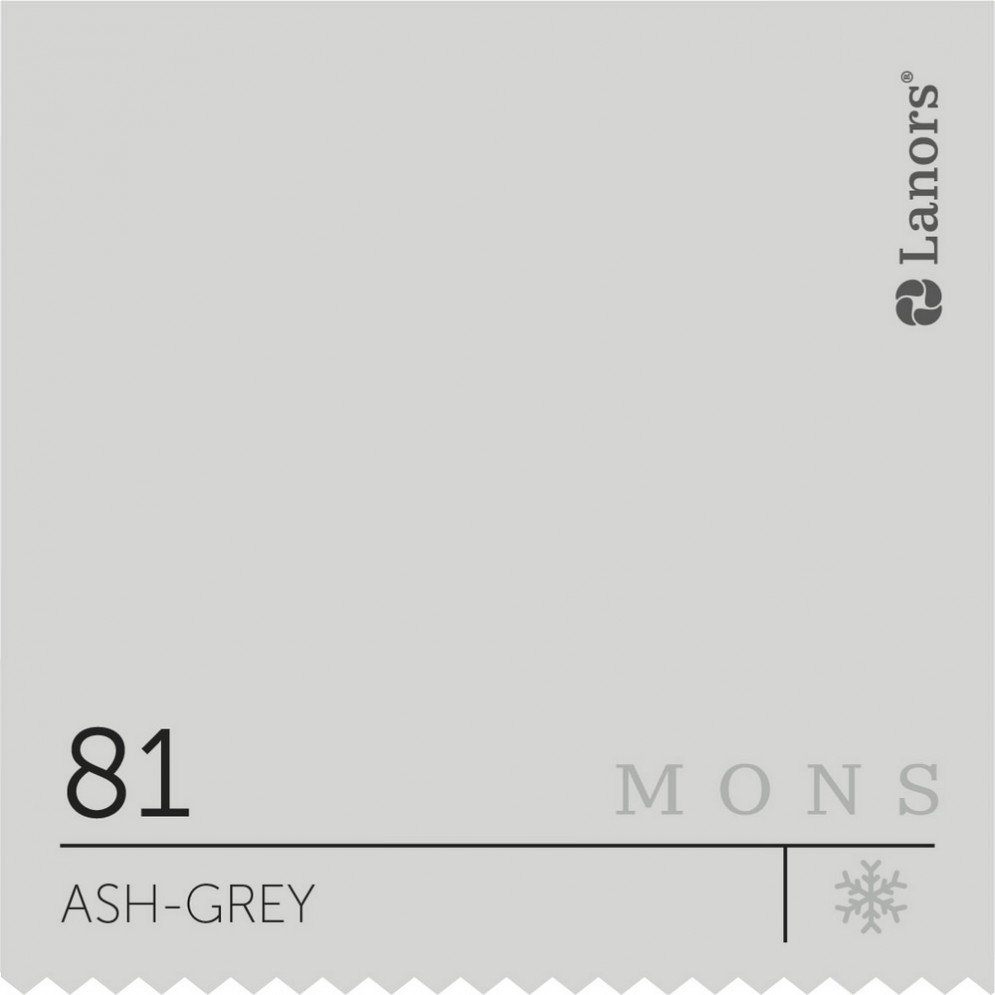 Краска Lanors Mons «Ash-Grey» (Пепельный), 81