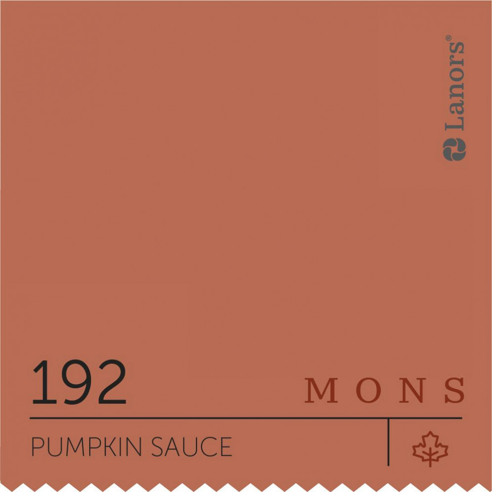 Краска Lanors Mons «Pumpkin Sauce» (Тыквенный соус), 192